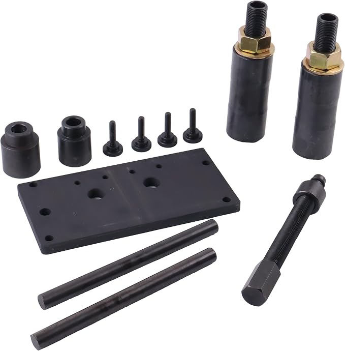 Twin Inner Cam Bearing Installer Puller Remover Kit Compatible with Harley 88 93 96 103 110 1999-2017