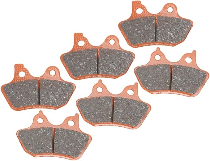 EBC Brakes EBPCK1029 Complete Semi-Sintered V-Pads Brake Pad Change Kit