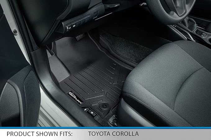 SMARTLINER Custom Fit Floor Mats 2 Rows and Cargo Liner Trunk Set Compatible with 2020-2025 Toyota Corolla