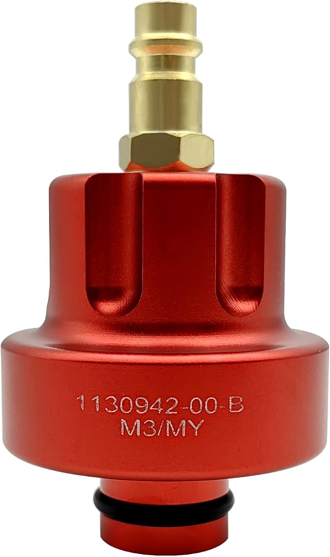 ZKTOOL Radiator Coolant Pressure Tester Adapter for Tesla Model 3&Y - Essential Tool for Cooling System Testing,1130942-00-B.