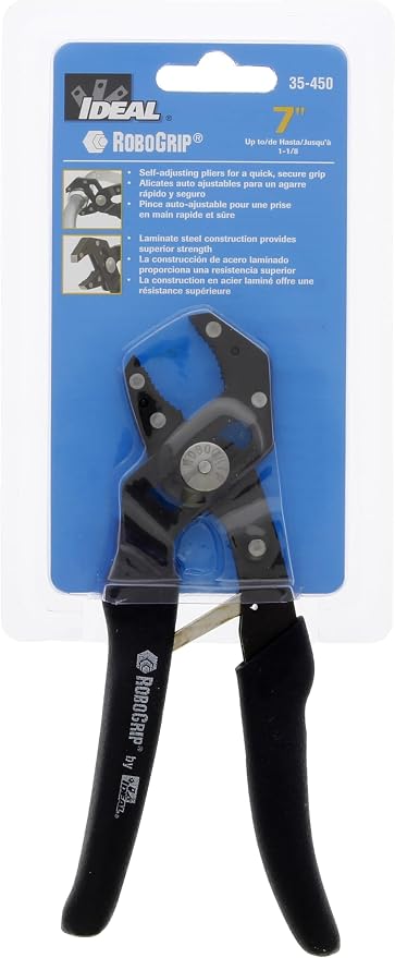 IDEAL INDUSTRIES 35-450 Robo Grip Pliers 7 in.