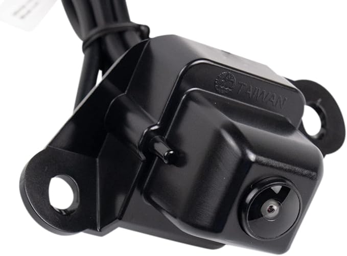 TRQ Rear View Camera Compatible with 2009-2015 Toyota Tacoma