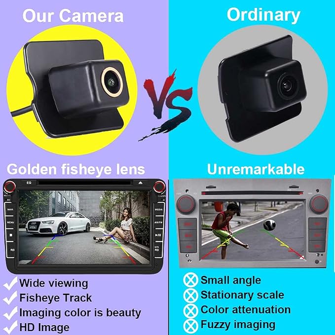 HD IP68 Rear View Reversing Camera Compatible with Mercedes Benz ML320 ML350/GL320 X164/W251 R300 R350 R280 R500 R63/Viano Vito/W221 S250 S280 S300 S320 S350 S400 S420 S450 S550 S600 S63 S65/S500/W164