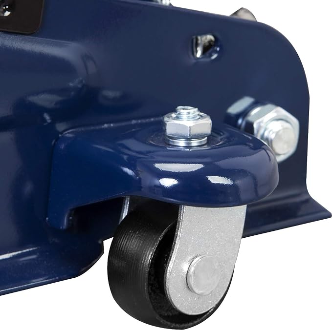 TCE AT82001U Torin Hydraulic Trolley Service/Floor Jack Combo with 2 Jack Stands, 2 Ton (4,000 lb) Capacity, Blue