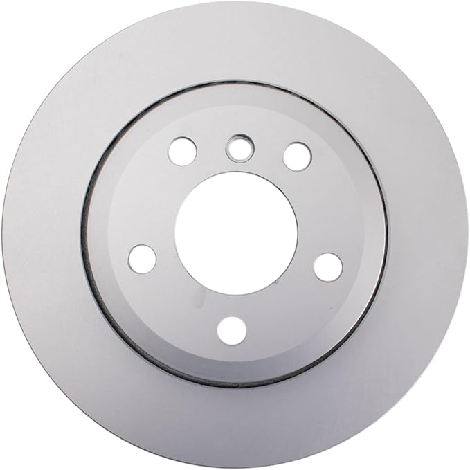 TRQ Rear Brake Rotor Set G Coated Vented Compatible with 2004-2010 BMW X3