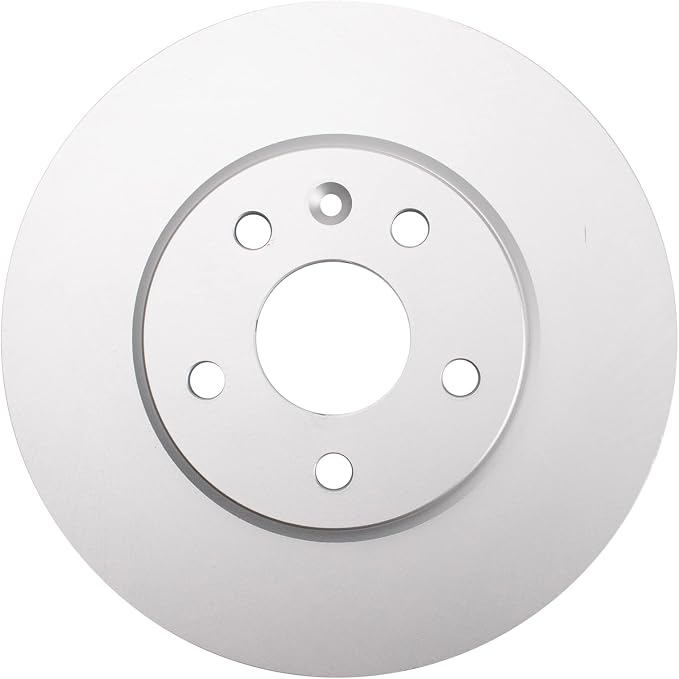 TRQ Front Brake Rotor Set G Coated Vented Compatible with 2017-2023 Chevrolet Bolt EV 2022-2023 Bolt EUV 2011-2019 Cruze 2016 Cruze Limited 2012-2020 Sonic 2016-2019 Volt