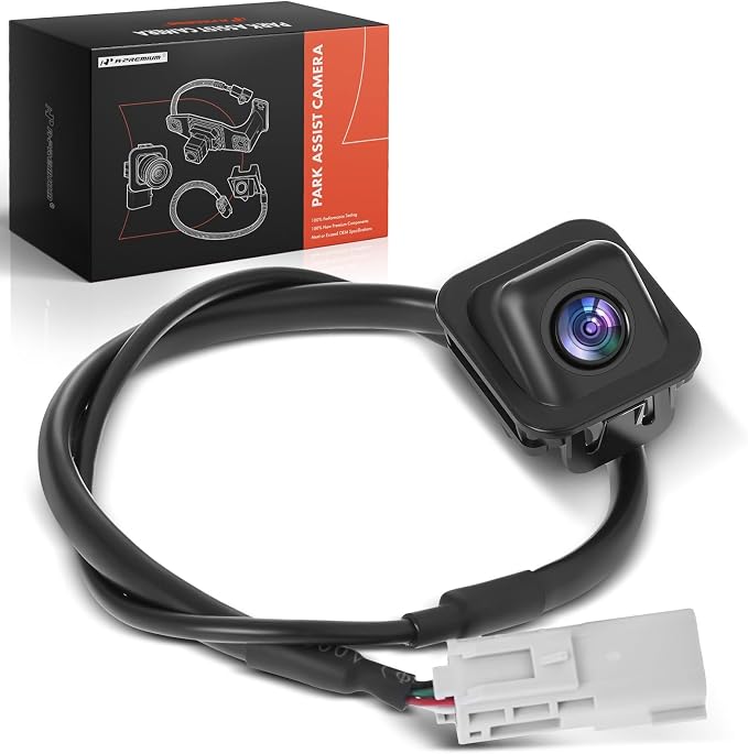 A-Premium Rear View Backup Camera Compatible with Cadillac | Parking Camera for 2013 2014 2015 XTS