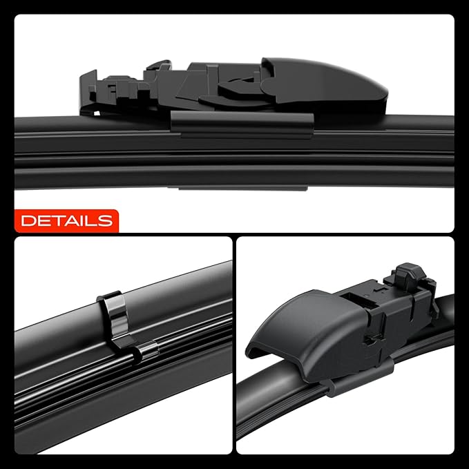 A-Premium 26"+20"+14" Windshield Wiper Blades Compatible with Subaru Ascent 2019 2020 2021 2022 2023 2024 - Front Rear Wipers Blade Set, Gen2V5/RL3 Arm, with Wear Indicator & Towel (Pack of 3)