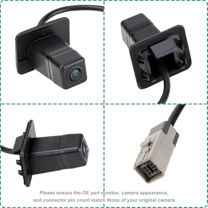 86267AL00A Rear View Camera Replacement for Subaru Outback 2015 2018 2019, OE Backup Cam Replaces SU1960117, 55SU290, 86267-AL00A by GreenYi