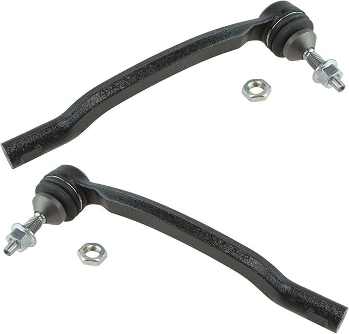 TRQ Front Outer Tie Rod Set 2 Piece Compatible with 2001-2002 Volvo V70 2003-2007 XC70 2003-2014 XC90