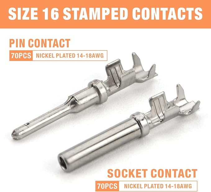 iCrimp 2,3,4,6,8 and 12 Pin Deutsch DT Connectors c/w Extraction Removal Tool Kit