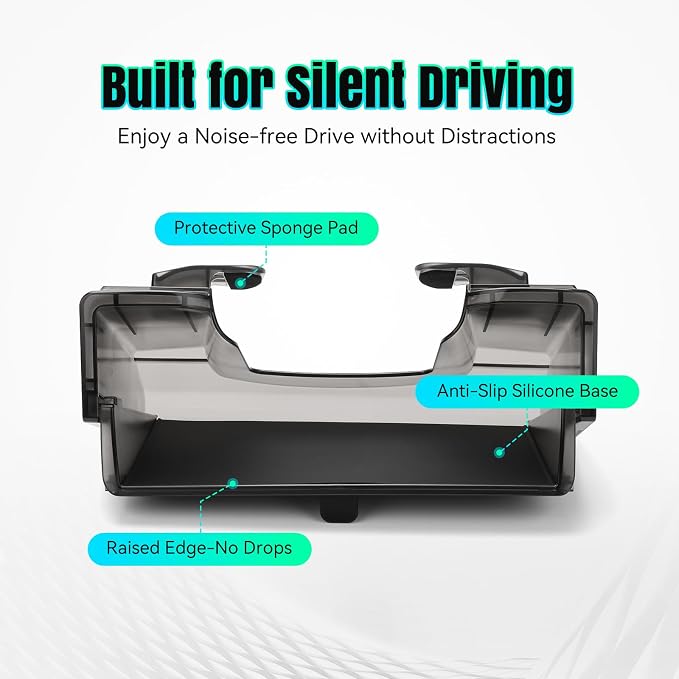 Tesla Model Y Juniper 2025 2026 & Model 3 Highland 2024-2026 Under Screen Storage Box Center Console Organizer for Model Y Juniper/Model 3 Highland Magnetic Storage Box Hidden Privacy Storage