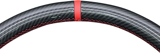 MEWANT Steering Wheel Cover for Chevy Silverado 1500/2500/3500 2003-2006 / Silverado 1500 2500HD 3500 Classic 2007 / Trailblazer 2002-2009 Hand-Stitched Steering Wheel Wrap
