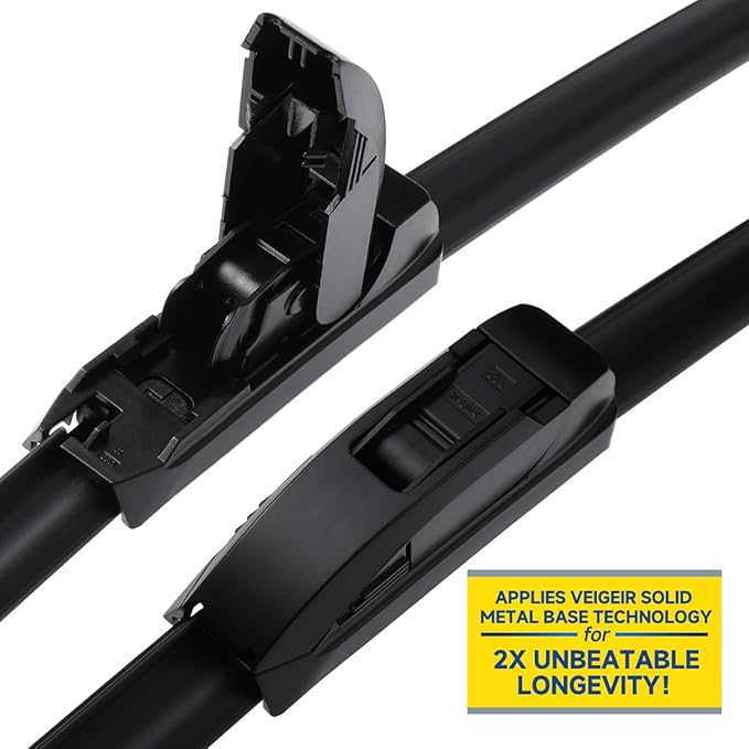3 Pack Windshield Wiper Blades Compatible with 2008 2009 2010 Saturn Vue / 2012-2015 Chevy Chevrolet Captiva Sport Original Factory Quality Front Rear Wipers Blade Set for My Car - 24" 16" 12"