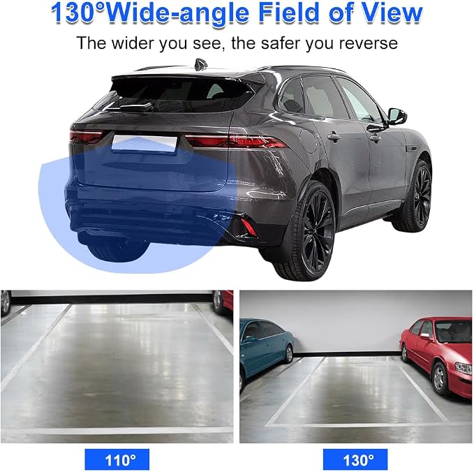 JDMON Backup Rear Park Assist Camera Compatible with Land Rover Discovery IV 2012-2015, Jaguar E-Pace X540 2017-2022 XE X760 2015-2022 Replacement for FW93-19H422-AB LR060915 Reversing Aid Camera