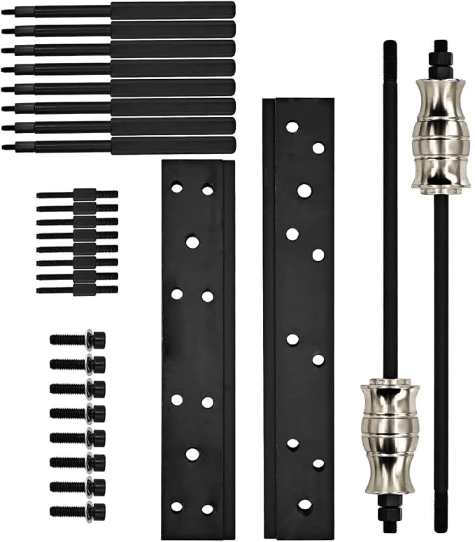 Fuel Injector Removal Tool Kit EN-51146 GM-51146 Fuel Injector and Rail Assembly Replacer Master Tool Compatible for GM Opel/Buick/Vauxhall/MG 1.0L 1.4L 1.5T 1.6L Engines OEM EN-51146-100 EN-51146-150