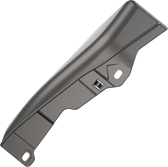 Color - Matched Mid Frame Air Deflectors Heat Shield, Perfectly Fit for Harley Touring Models 2009-2026 Silver Flux