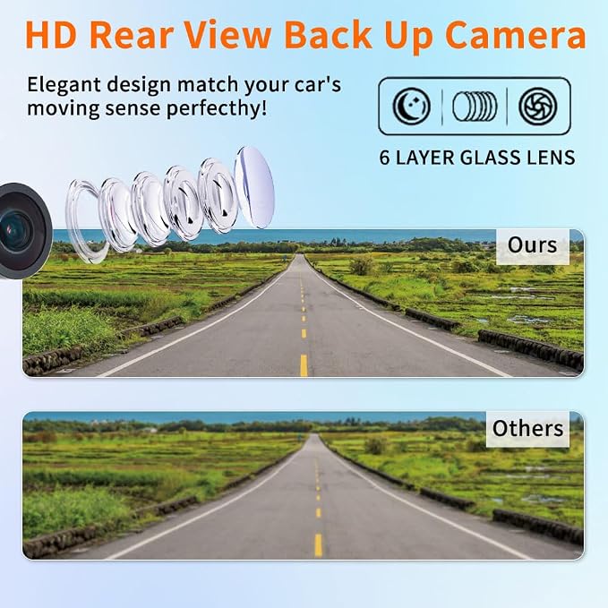 23146157 Rear View Backup Camera Fits for Chevy Silverado 1500/GMC Sierra 1500 2007-2013, Silverado 2500 3500/Sierra 2500 3500 2011-2014 Park Assist Camera Replaces 20837341 20986601
