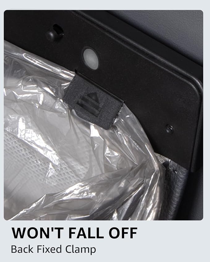 Motrobe Tesla Model 3 Garbage Bag and Tesla Model Y/3/S Seat Back Hooks