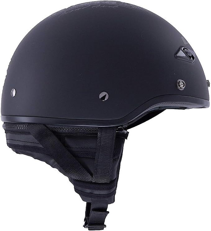 LS2 Helmets Bagger Motorcycle Half Helmet