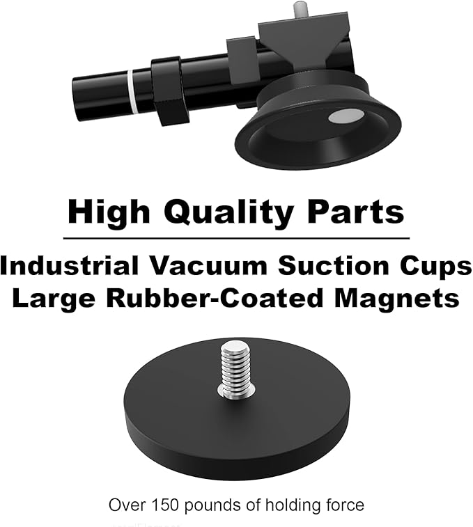 Starlink Mount Ultra-Durable Kit for Campers, RVs, UTVs, Trucks, & Cars | USA Made | Interior and Exterior Vehicle Installation | Hardtop Complete Coverage (No Charger, Mount + Both Options)