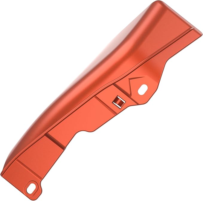 Color - Matched Mid Frame Air Deflectors Heat Shield, Perfectly Fit for Harley Touring Models 2009-2026 Orange Lava