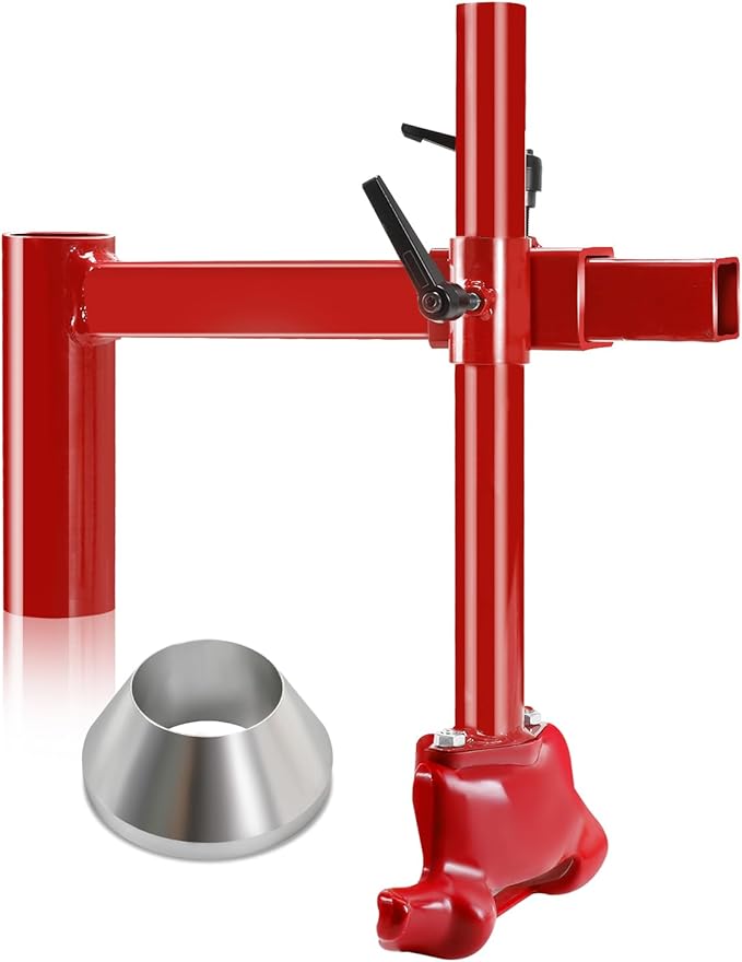 Upgrade Manual Tire Changer Duck Head Kit with Silver Cone, with Tire Changer Duck Head Fit for Most Car, Trucks, SUVs, ATV Tires (with Silver Cone)