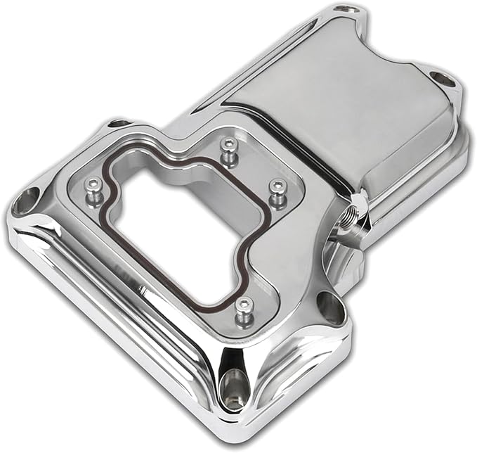 Clarity Twin cam Engine top Transmission Covers for Harley Softail Breakout Fat Boy Dyna Fatboy Street bob Wide Glide Touring st Road King Glide CNC Aluminum (Chromed)