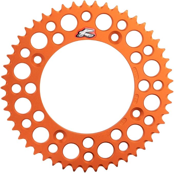 Renthal Rear Sprocket 48 Tooth Orange