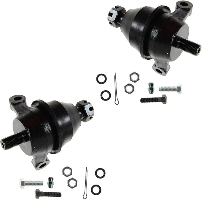 TRQ Front Lower Ball Joint Set Compatible with 1965-1970 Chevrolet Bel Air Biscayne 1969-1970 Brookwood 1966-1970 Caprice 1965-1982 Corvette Impala Kingswood Townsman