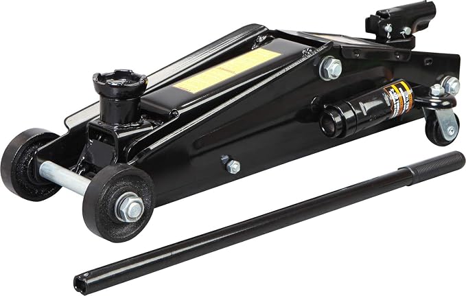 Torin T83006W Blackjack Hydraulic Trolley Service/Floor Jack (Fits: SUVs and Extended Height Trucks): 3 Ton (6,000 lb) Capacity, Black