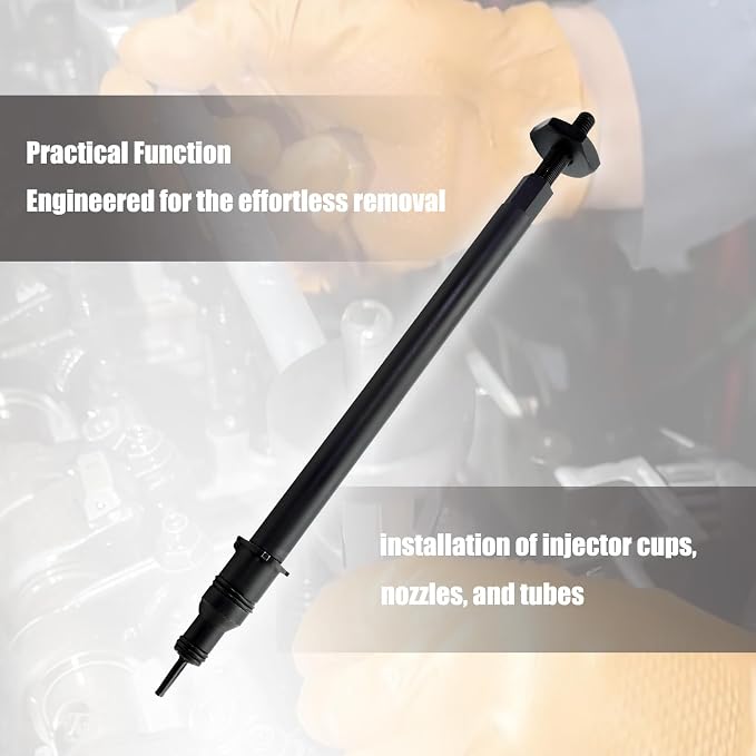 Injector Cup Nozzle Tube Remover and Installer Tool Kit Replace MH064002 | Fit for Detroit Diesel DD13 DD15 DD16 Replace J-47388-A W470589000700