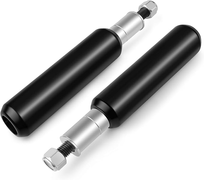6.5" Al Motorcycle Frame Sliders Falling Crash Protector Upper Shock Mount Guards Falling Side Protector Fit for Dyna 2006-2017 (Smooth Style)