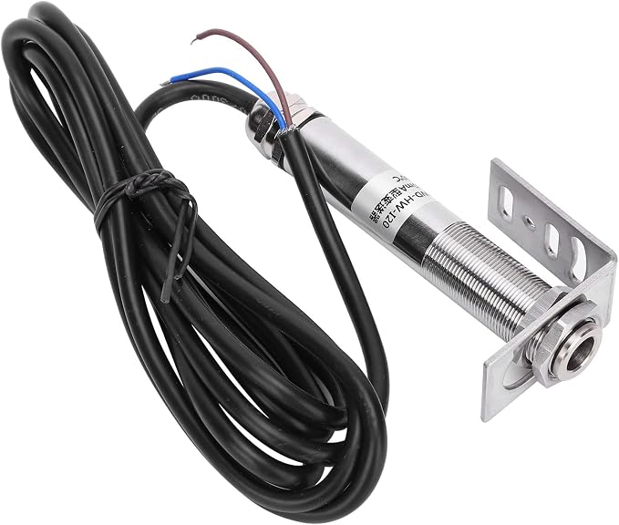 Walfront Non-Contact Infrared Temperature Sensor 4-20mA Transmitter 10-30VDC 0-200°C High Temperature Sensor