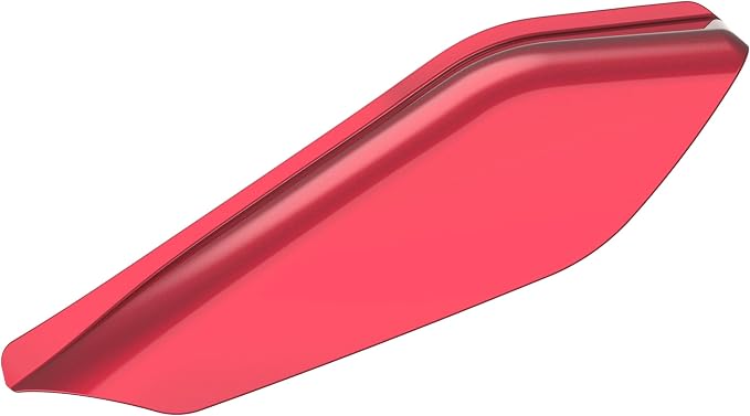 Color - Matched Mid Frame Air Deflectors Heat Shield, Perfectly Fit for Harley Touring Models 2009-2026 Velocity Red Sunglo