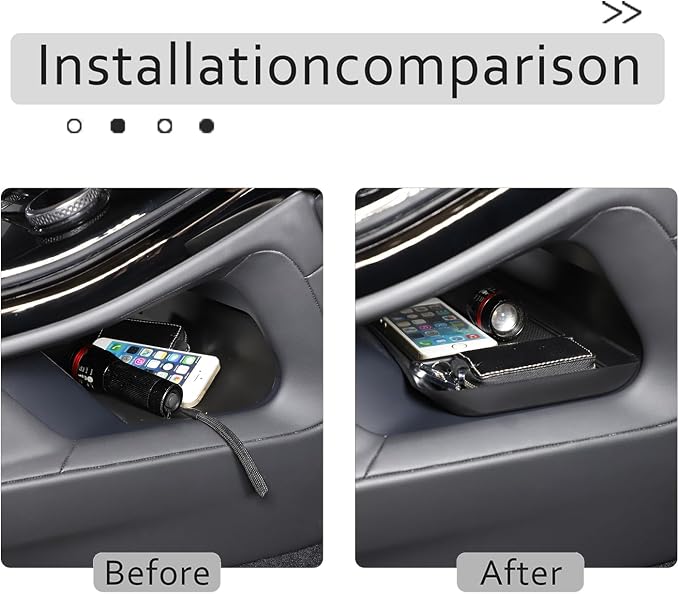 Center Console Organizer Tray Compatible with L@nd Rover Range Rover Sport 2023 2024 Accessories