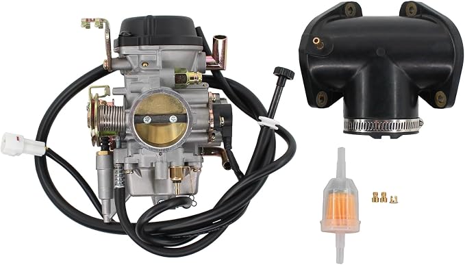ApplianPar Carburetor Carb and Intake Manifold Boot for Yamaha Roadstar 1600 1700 1999-2014