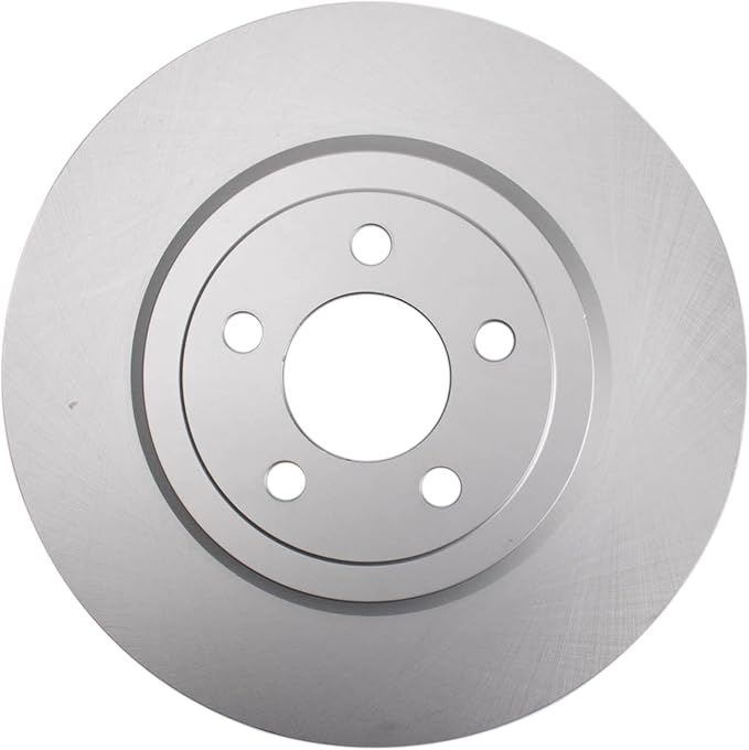 TRQ Front Brake Rotors Set Premium G-Coated Smooth Driver & Passenger Side Compatible with 2005-2021 Chrysler 300 2009-2022 Dodge Challenger 2006-2022 Charger 2005-2008 Magnum