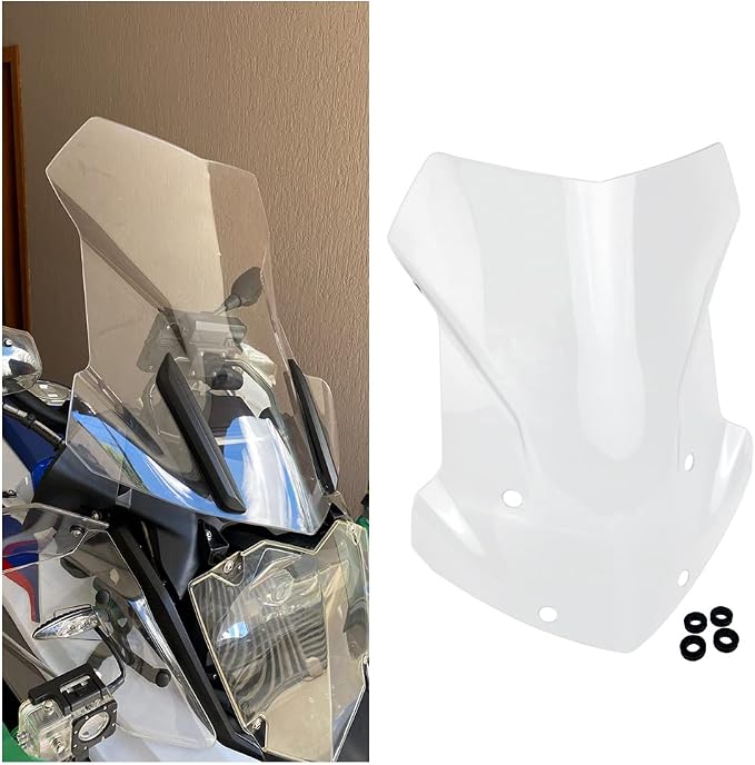 Windscreen for BMW R1200GS LC Adventure R1250GS ADV Windshield for BMW GS 1200 GS LC Adventure Wind Screen Protector 2013-2024 (Transparent)