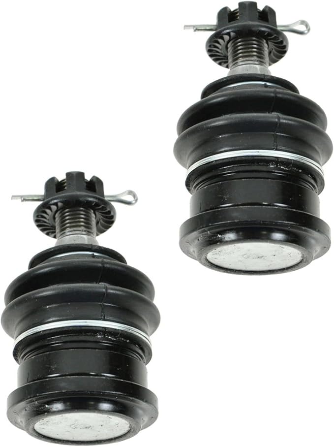 TRQ Front Upper Driver and Passenger Side Ball Joint Set Compatible with 01-07 Toyota Sequoia 00-06 Tundra 96-02 4Runner 98-04 Tacoma Pre Runner Rear Wheel Drive 98-04 Tacoma 4 Wheel Drive