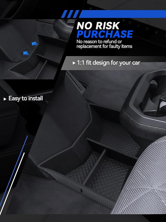 for BMW iX Center Console Organizer 2022-2026 BMW iX xDrive45 xDrive60 M70 Accessories Armrest Tray Middle Storage Box Insert Container Durable ABS Plastic