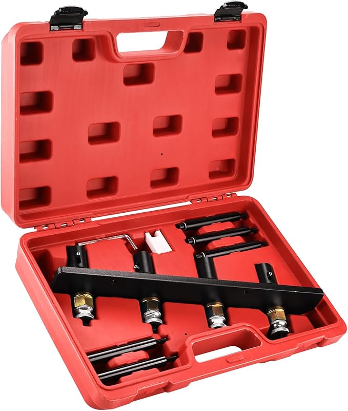 8MIELAKE Fuel Injector Removal Install Tool Kit for BMW B36 B38 B48 B58 A12 A15 Engines, Heavy Duty Steel BMW Injector Puller Tool Replaces OEM 2358417 2358022