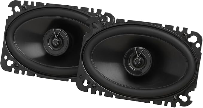 JBL Club 644F - 4"x 6" (100mm x 152mm) Two-Way Car Speaker, 40W RMS, 120W Peak, Sensitivity (@ 2.83V): 92dB, Frequency Response: 75Hz – 20kHz, Nominal Impedance: 3.0 ohms