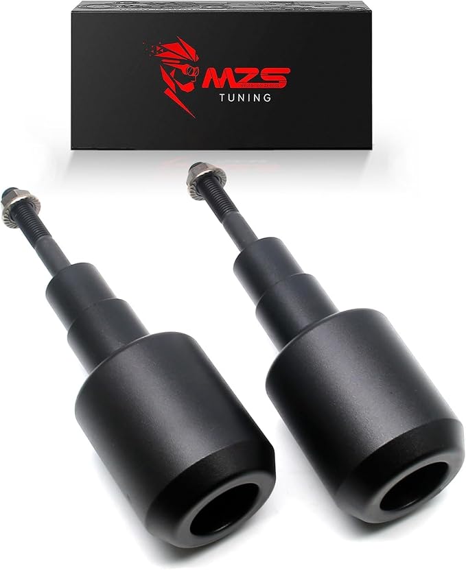 MZS Motorcycle Frame Sliders Compatible with Rebel 500 CMX CMX500 2017-2025, Falling Anti Crash Protector Guards No Cut Kits CNC Aluminum Black