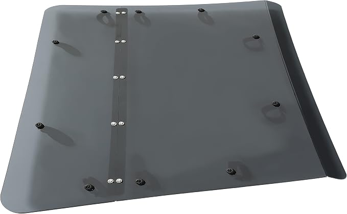 ALMULOO Roof Compatible with 2020-2025 Kawasaki Teryx KRX 1000 Replacement for ROOF-K-KRX-71 Smoke Tinted