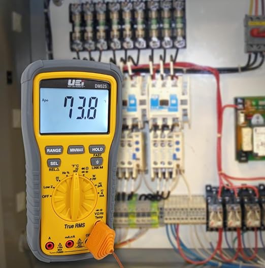 UEi Test Instruments DM525 Wireless Digital Multimeter w/Power Factor Low Z