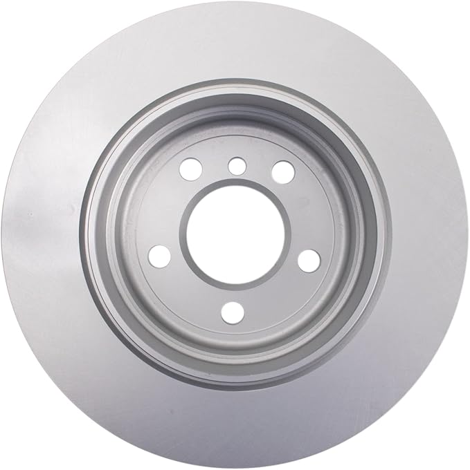 TRQ Rear Brake Rotor Set G Coated Vented Compatible with 2004-2010 BMW X3