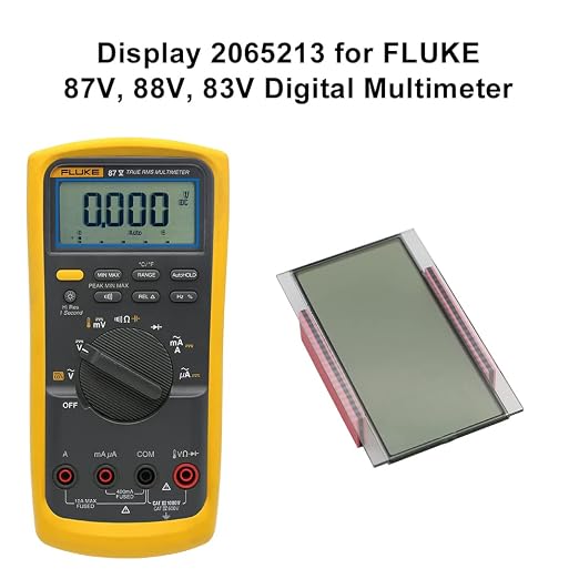 BENET Display 2065213 Replacement for FLUKE 87V, 88V, 83V Digital Multimeter Green,Black