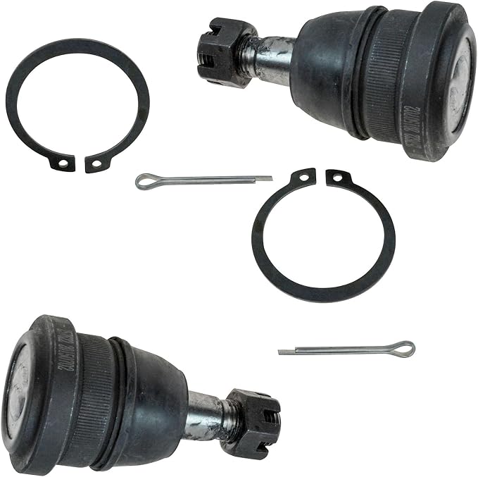 TRQ Front Upper Driver and Passenger Side Ball Joint Set Compatible with 2004-2013 Infiniti QX56 2014-2022 QX80 2004 Nissan Pathfinder Armada 2005-2023 Armada 2004-2023 Titan