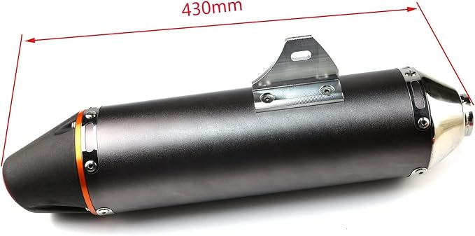 STONEMEN Full Exhaust Muffler System Slip On For CRF150F CRF230F 2003-2013 Titanium